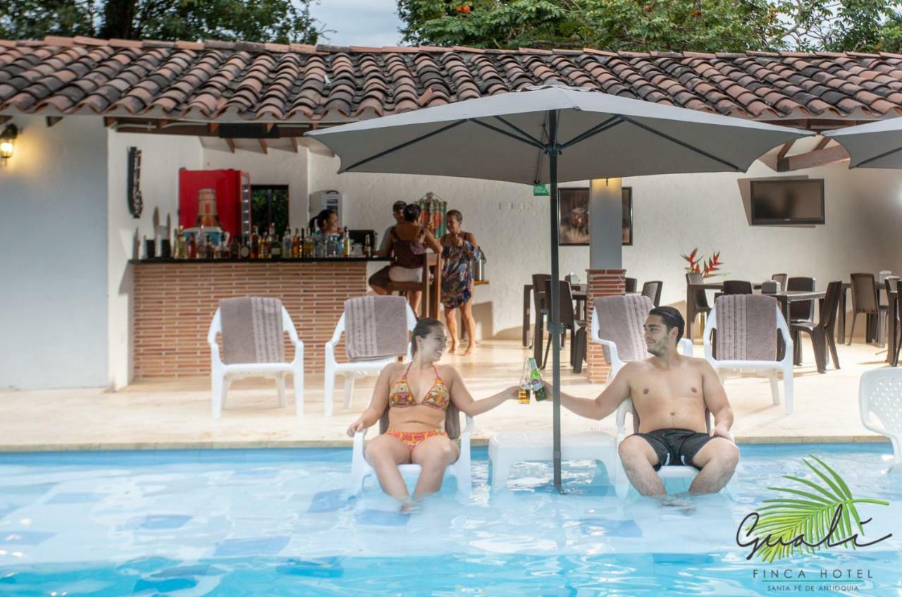 Finca Hotel Guali Santafe Santa Fe de Antioquia Exteriör bild