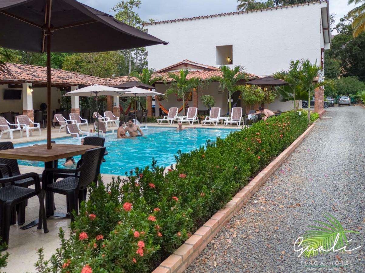 Finca Hotel Guali Santafe Santa Fe de Antioquia Exteriör bild