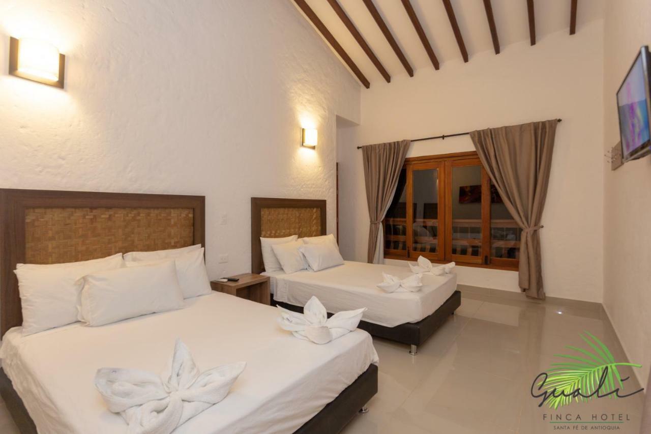 Finca Hotel Guali Santafe Santa Fe de Antioquia Exteriör bild