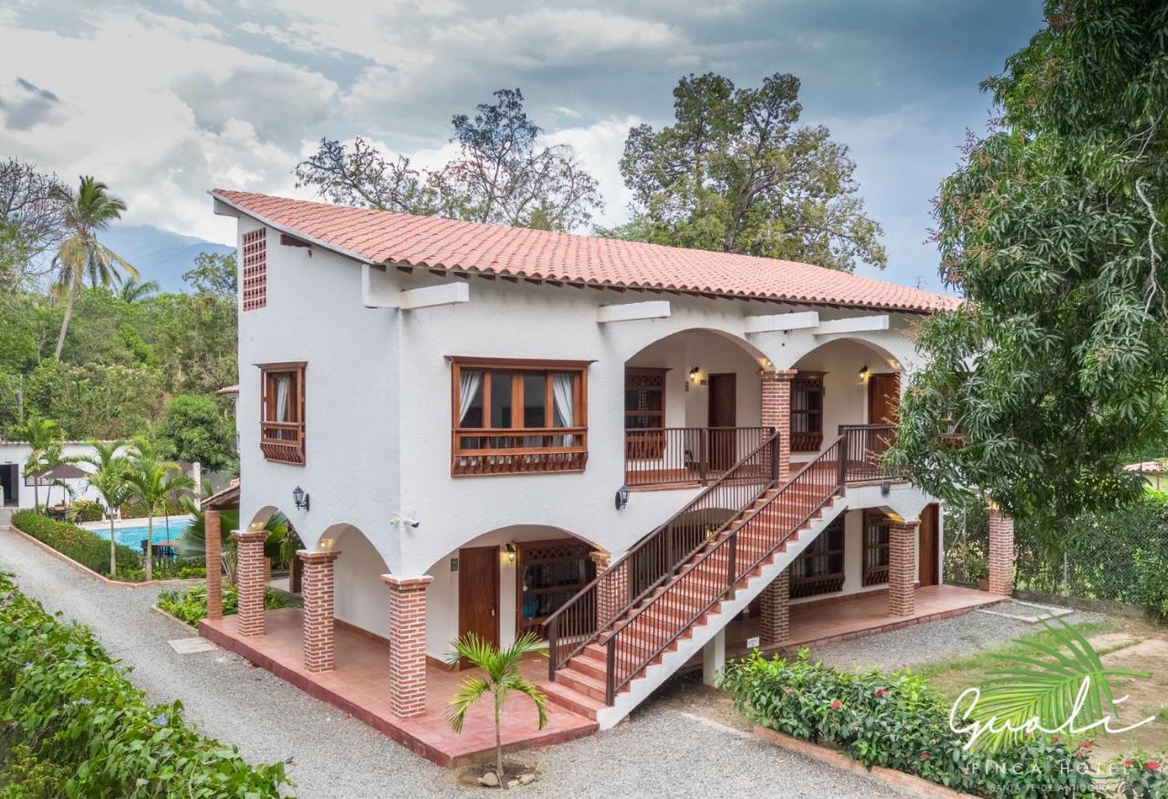 Finca Hotel Guali Santafe Santa Fe de Antioquia Exteriör bild