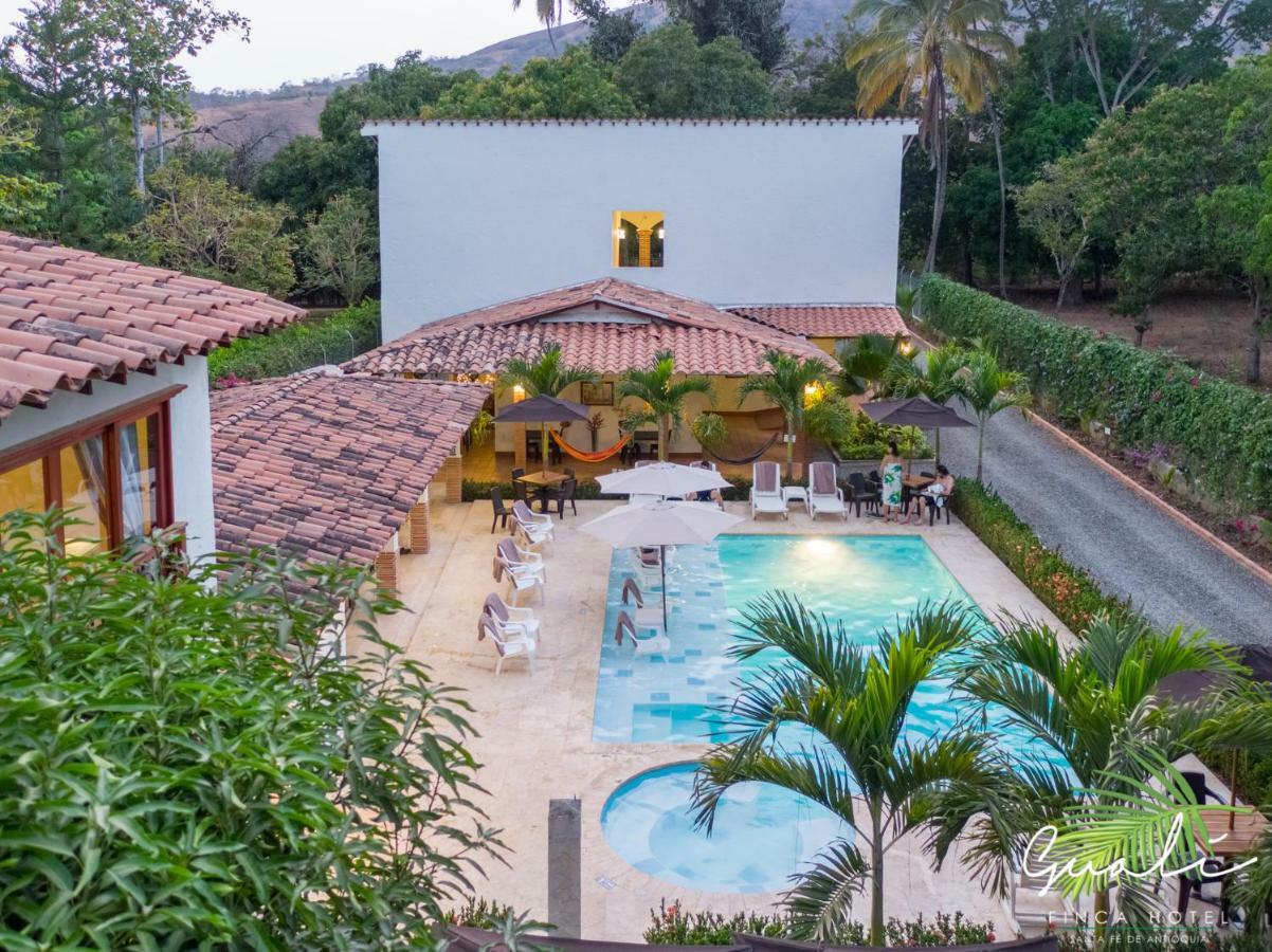 Finca Hotel Guali Santafe Santa Fe de Antioquia Exteriör bild