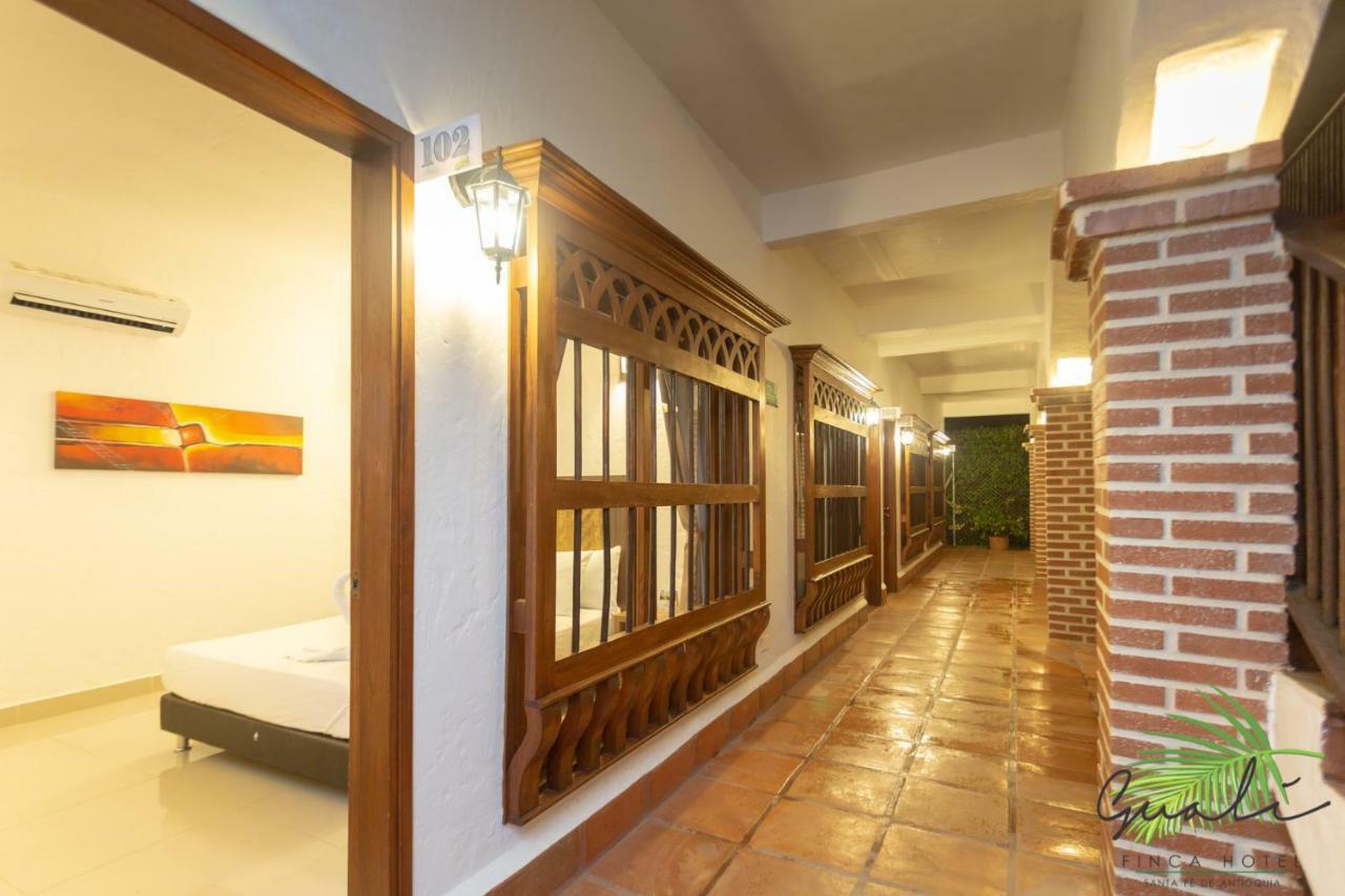 Finca Hotel Guali Santafe Santa Fe de Antioquia Exteriör bild